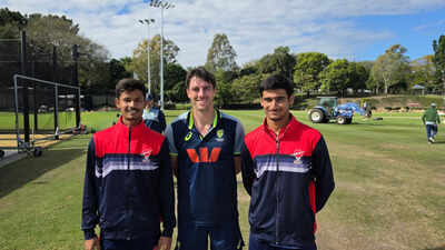 Cummins, Starc, Hazlewood and priceless lessons: Abhishek Moond and Vasudev Prasad Singh soak in Australia’s fast-bowling culture | Cricket News