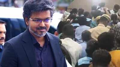 CM Vijay mobbed by massive crowd during Chennai Metro visit as fans express unstoppable excitement post ‘Jana Nayagan’ release | Tamil Movie News