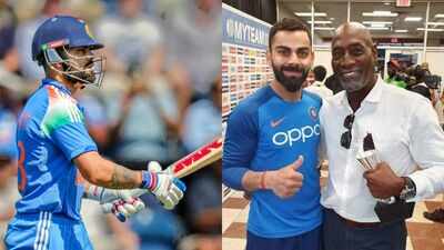 IND vs ENG 2nd ODI: Virat Kohli equals Viv Richards with another ODI half-century against England | Cricket News