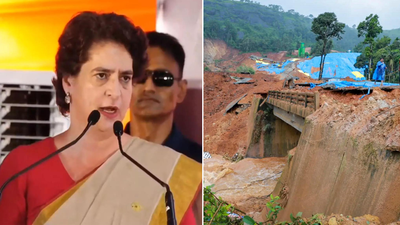 ‘Appeal UDF to provide support’: Wayanad MP Priyanka Gandhi says rescue operations in full swing amid landslide | India News