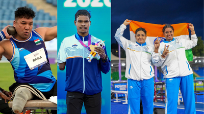 3 Gold, 2 Silver, 2 Bronze: Indian para athletes script history with record seven-medal in Glasgow | Commonwealth Games News