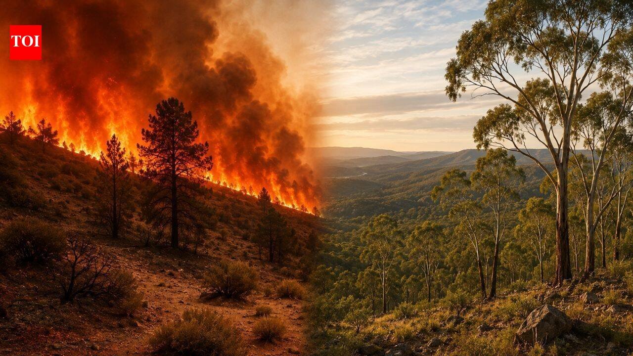 Researchers tracked wildfires from 1984 to 2022; a Pacific trend added 22% to US Southwest drying-related burned area but reduced eastern Australia’s by about 19%