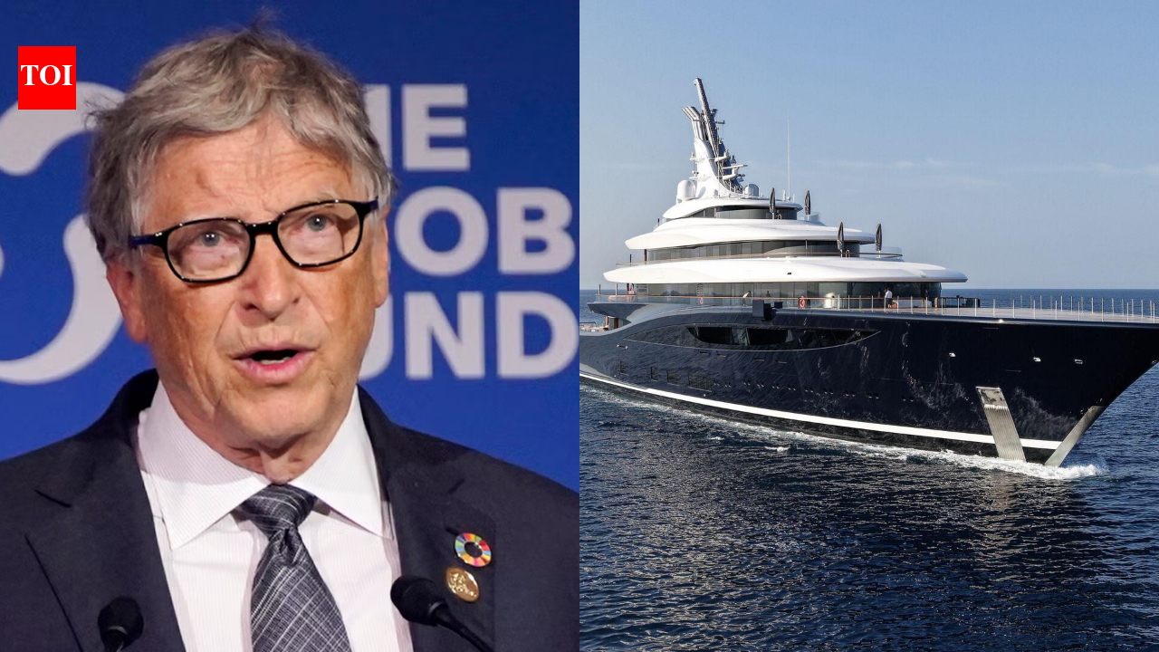 Bill Gates’ $650 million hydrogen superyacht, built for silence, sparked online protests after a loud party disturbed an Italian village | World News