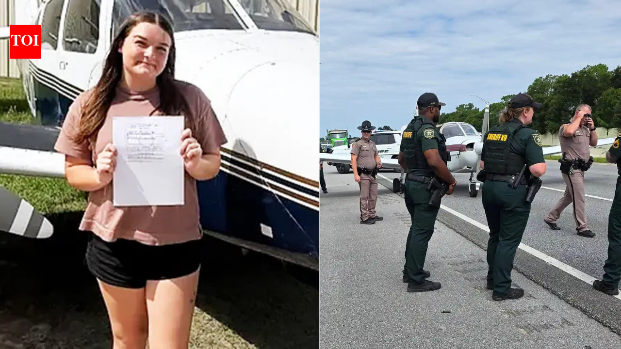 Florida woman flight instructor safely lands an aircraft on busy Interstate 10 after engine trouble, then tells drivers, “My fault for the traffic guys” | World News