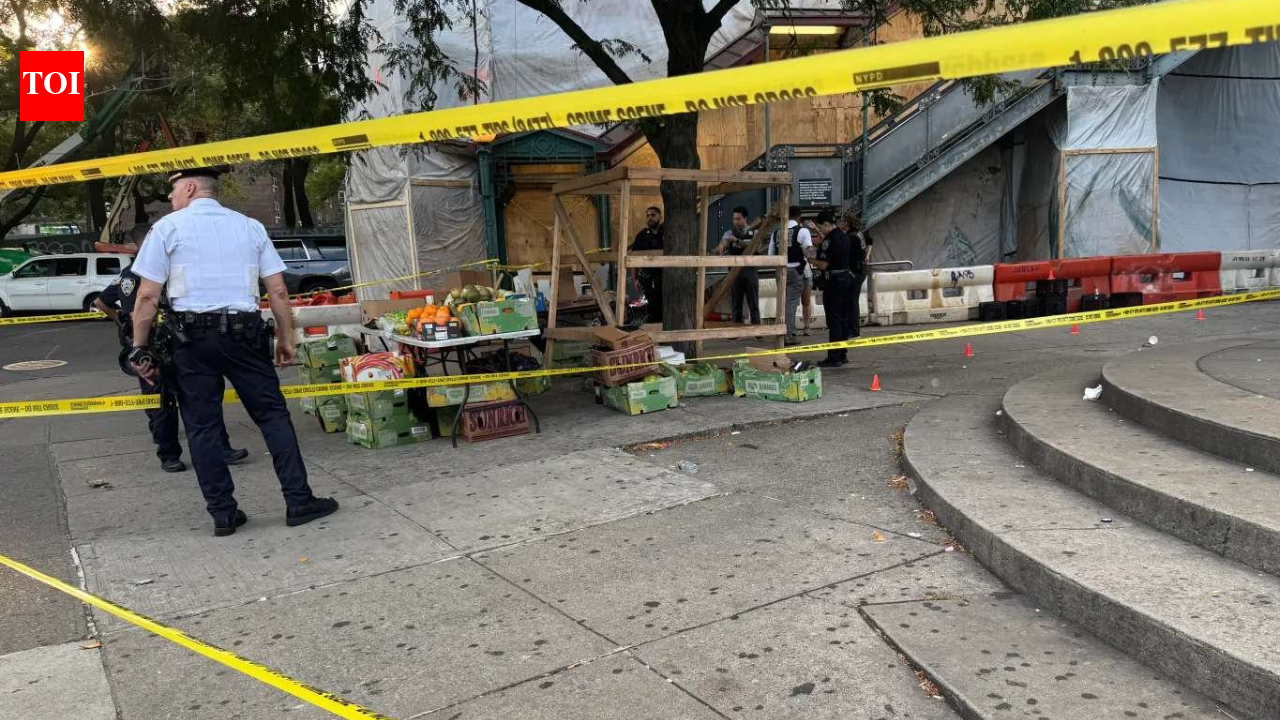New York Shooting: Video: 2 injured after gunman opens fire near New York subway station | World News