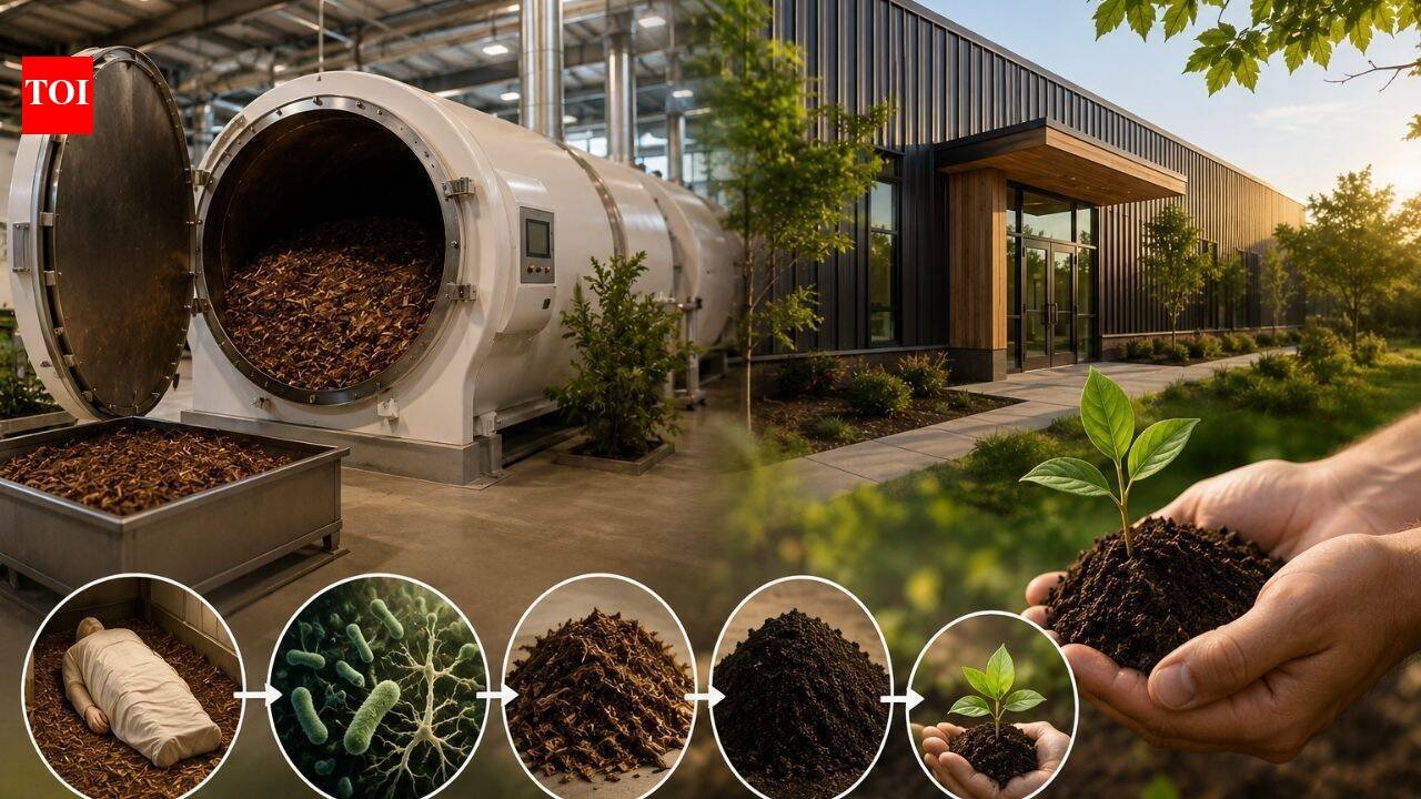 Maryland’s first human composting facility offers an alternative to burial and cremation through natural organic reduction