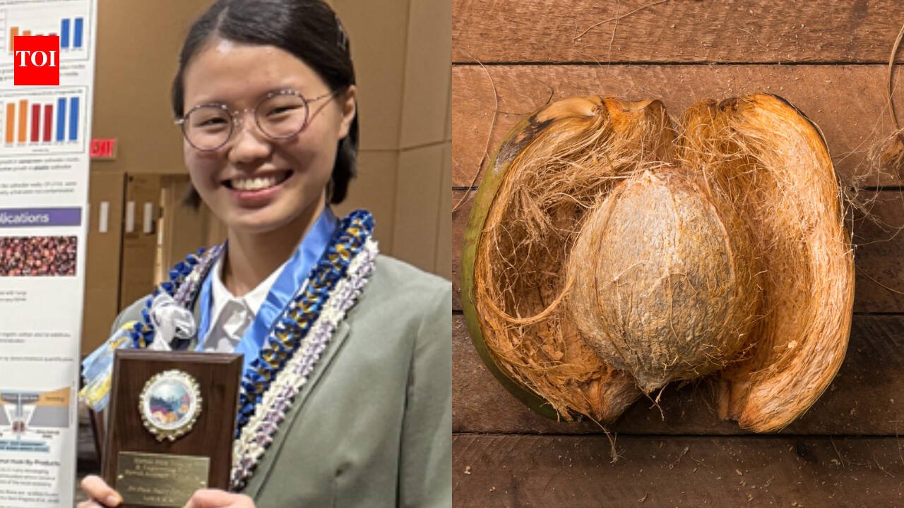Meet Vera Wang, the Hawaii high school senior who built a coconut-based ocean filter as a sophomore; two years later, she found fungi in coconut husks that can biodegrade plastic and sunscreen