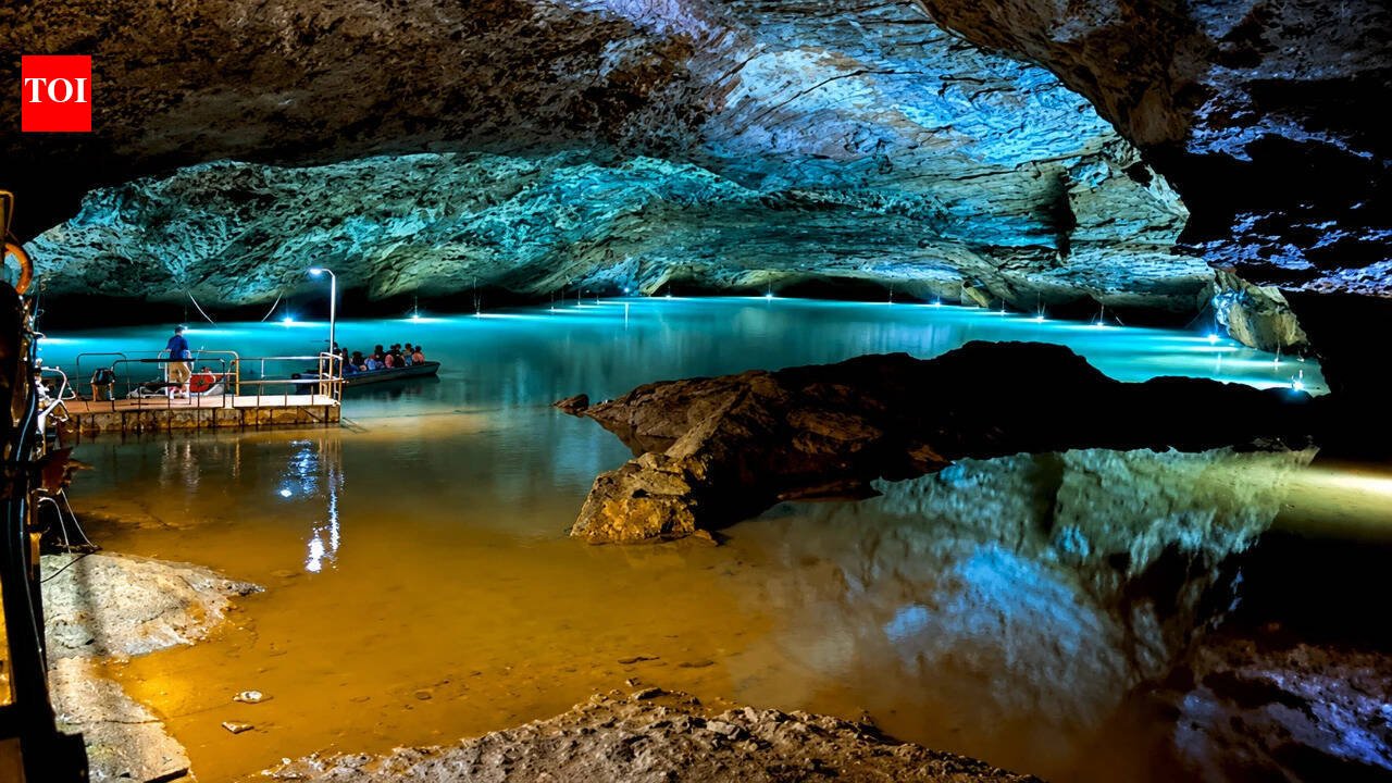 In 1905, a 13-year-old crawled through a tiny Tennessee cave passage and found a hidden underground lake