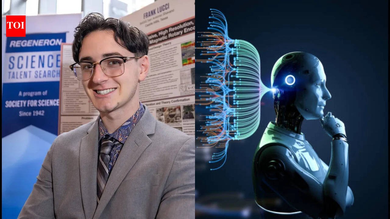 Meet Frank Lucci, the 18-year-old Texas student who built a high-precision robot sensor for under $25; it is nearly 20 times cheaper than existing options