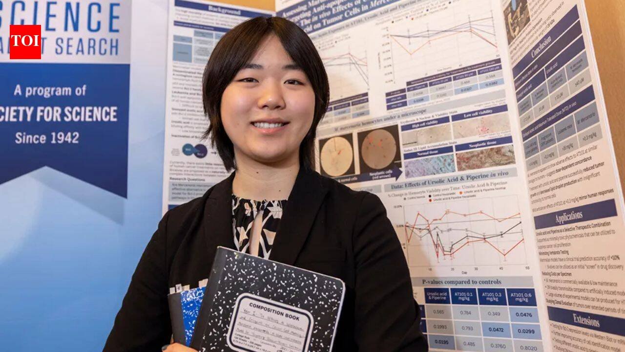 Meet Iris Shen, the 17-year-old Texas student who tested potential blood-cancer drugs in clams; one treatment behaved similarly to human-cell tests and her research won $150,000