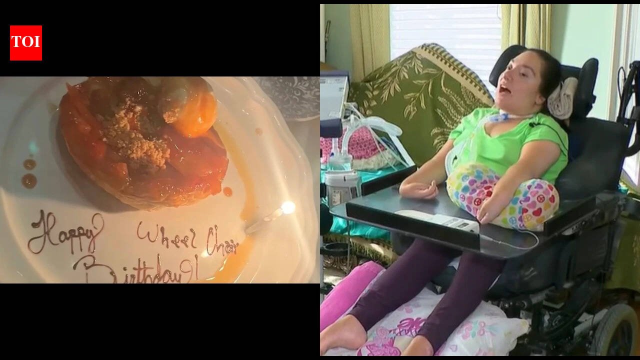 ‘Happy birthday wheelchair’: Disabled New Jersey woman shocked seeing hurtful message on cake; restaurant says it was a reference for where the cake was to be served