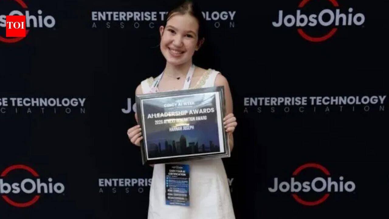 Meet Hannah Joseph, the Ohio sophomore who pitched a nonprofit helping seniors use technology and won an AI leadership award