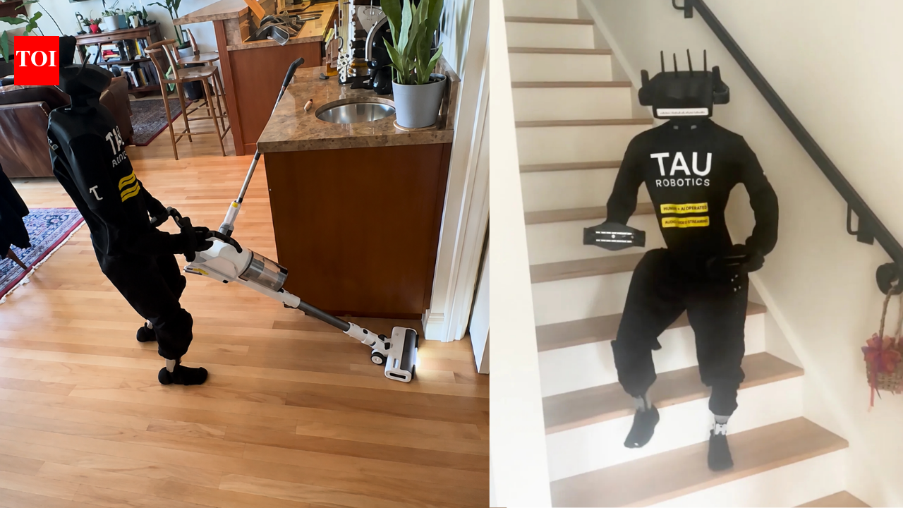 A San Francisco woman hires a humanoid robot for $30 an hour to clean her apartment while controlling it remotely from her sofa | World News