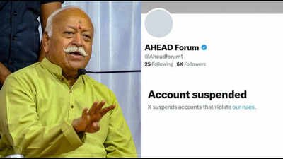 Hours after blocking, X restores account of organisation hosting Bhagwat in New York | India News