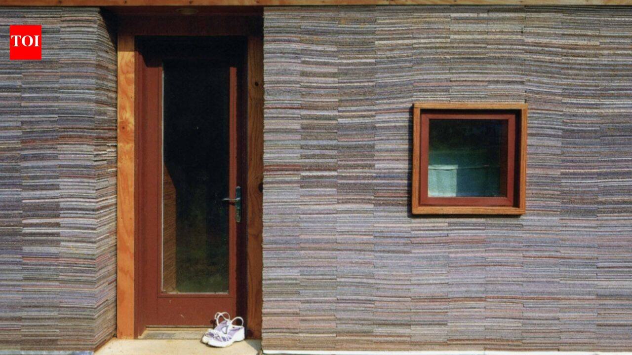 In 2002, Alabama architecture students stacked 72,000 worn carpet tiles into the walls of a family home; Rural Studio has now built more than 200 projects