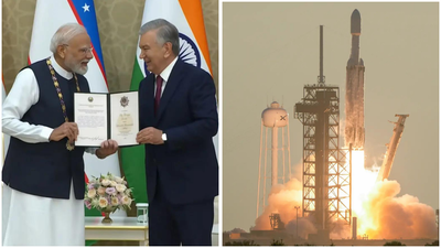 Comprehensive Strategic Partnership: Evening news wrap: India, Uzbekistan elevate ties to Comprehensive Strategic Partnership; Nasa’s Roman Space Telescope launches to explore dark universe & more | India News