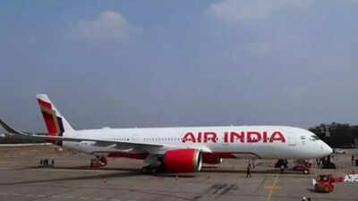 Air India flight makes emergency landing in Ahmedabad after ‘bomb’ note found in lavatory | India News