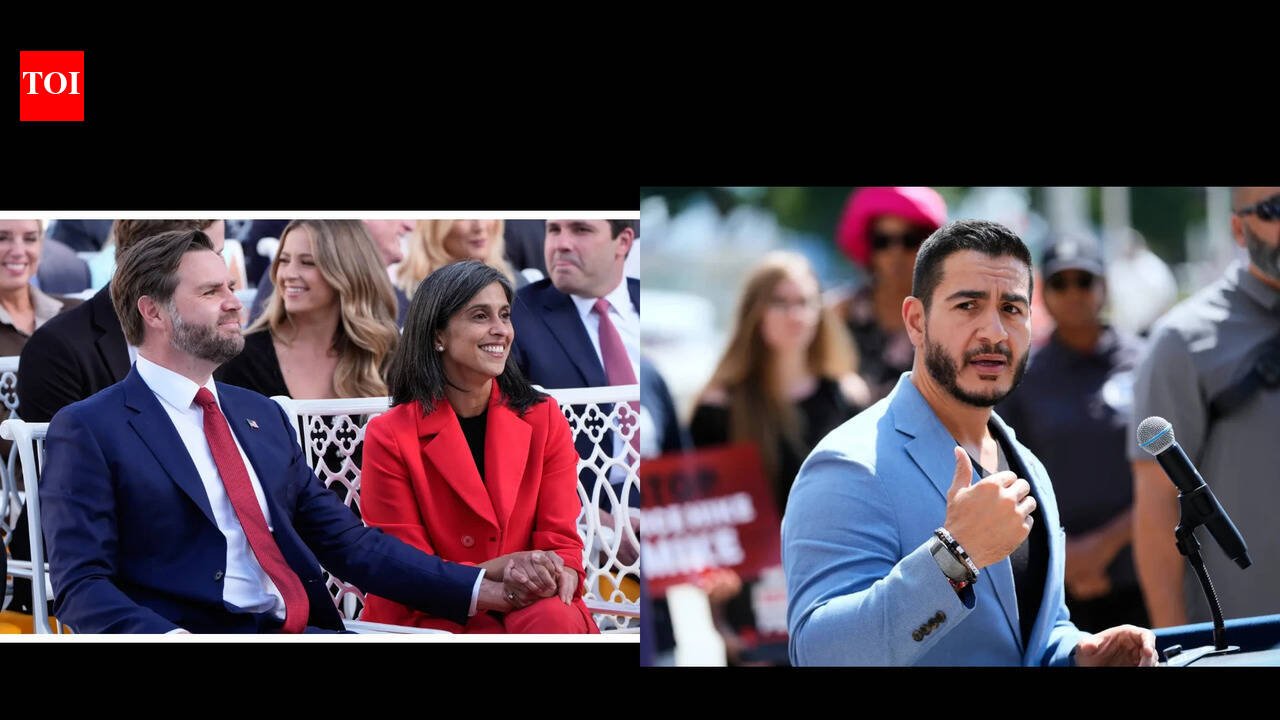 ‘Keep my wife’s name the hell out of your mouth’: JD Vance fires back at El-Sayed over comments about Second Lady Usha Vance