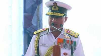 Navy chief Admiral Swaminathan flags evolving threats, rising maritime contestation | India News