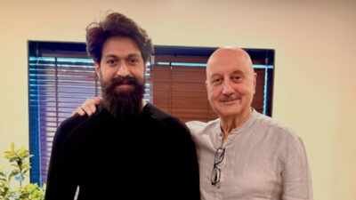 Anupam Kher praises Yash’s ‘KGF’ journey; says the actor gave Rocky ‘a soul’ and ‘swagger’; wishes ‘Toxic’ success |