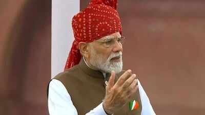 With nearly 40 mentions, ‘Mere pyare deshwasiyon’ dominates PM Modi’s Red Fort speech