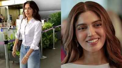 Bhumi Pednekar spotted for the first time after NEET protest remarks row, actress skips questions on controversy – WATCH |