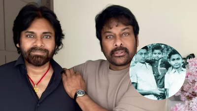 Pawan Kalyan: Chiranjeevi’s birthday: Pawan Kalyan shares childhood memories with the Megastar; says, ‘My Annaya was always my hero’ | Telugu Movie News
