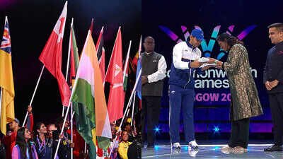 Over to Ahmedabad! Neeraj Chopra, PT Usha receive CWG flag as India’s countdown to historic 2030 Commonwealth Games begins | Commonwealth Games News