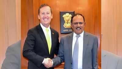 ‘Discussed India-US ties’: Sergio Gor holds talks with NSA Ajit Doval | India News