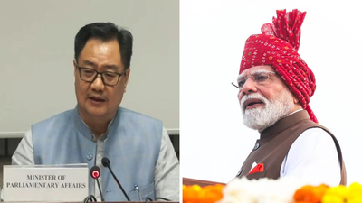 Rijiju on PM Modi’s I-Day remarks