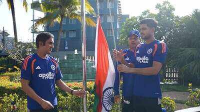 Independence Day: Gautam Gambhir, Shubman Gill hoist Tricolour in Galle ahead of India’s historic 600th Test