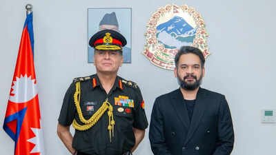 Army chief Seth meets Nepal PM Shah, discusses defence ties amid border tensions | India News