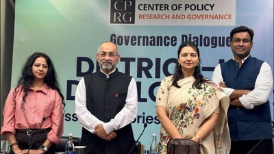 CPRG launches Governance Dialogue series with focus on district-led development | India News