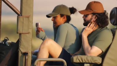 Mahesh Babu: ‘Happy Birthday Bob’: Priyanka Chopra shares BTS photo with Mahesh Babu from ‘Varanasi’ Africa schedule, calls it the ‘ultimate adventure’ | Telugu Movie News