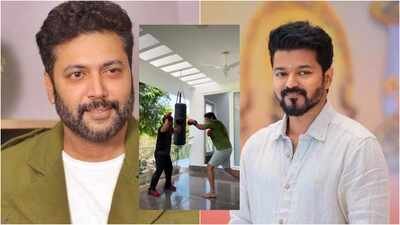 Ravi Mohan channels Thalapathy Vijay’s ‘mindspace right now’ with intense boxing session, fitness expert explains how workout boosts strength, stamina and mental health
