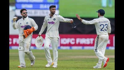 IND vs SL 1st Test: Suthar, Jadeja spin India into commanding 178-run lead over Sri Lanka in Galle | Cricket News