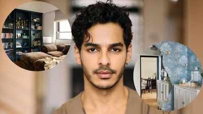 Inside Ishaan Khatter’s 3-bedroom sea-facing Bandra home with vintage Bollywood film posters, sunset views, music and personal memorabilia | Hindi Movie News