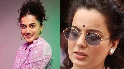 Kangana Ranaut slams Taapsee Pannu after she reacts to her feud with the ‘Queen’ actress: ‘One Sasti copy is out, today she crossed all limits shamelessly ridiculing my upbringing’ | Hindi Movie News