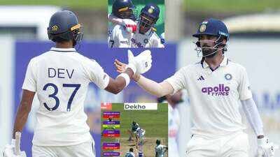 IND vs SL 1st Test: How Devdutt Padikkal’s alertness saved KL Rahul’s wicket in Galle – WATCH | Cricket News
