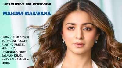‘Musafir Cafe gave me the emotional connect with the audience that I always dreamt of’: Mahima Makwana on the show’s success and playing Preeti, cliffhanger ending, Season 2 hopes, learnings from Salman Khan, Emraan Hashmi | Exclusive | Hindi Movie News
