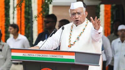 ‘Gandhi, Nehru, Patel sang the same Vande Mataram’: Kharge hits back at BJP amid row | India News