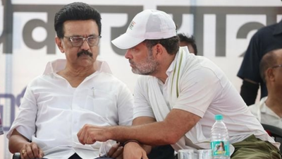 DMK slams Congress for ‘trading trust for berths’ | India News