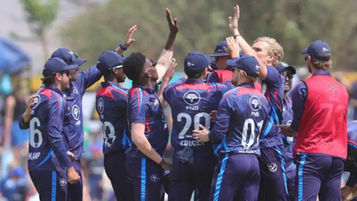 Dewald Brevis’ 75 runs goes in vain as Namibia beat South Africa by 18 runs in tri-series opener | Cricket News