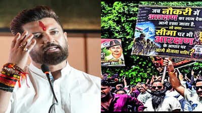 Anti-reservation protests: Chirag Paswan says govt will engage if demands presented systematically | India News