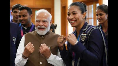 ‘That video was not ordinary’: PM Modi praises Lovlina for objecting to distorted India map – Watch | Commonwealth Games News