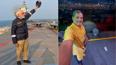PM Modi’s jackets, Rahul’s shirts, Mamata’s sarees: How leaders use fashion for political messaging | India News