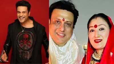 Krushna Abhishek: Post Govinda and Komal Rani Swarnkar’s last night SPOTTING at the airport, Krushna Abhishek reacts ‘Mama ka koi sawal mat poochhna’ amid Ssunita Ahuja divorce row – WATCH | Hindi Movie News