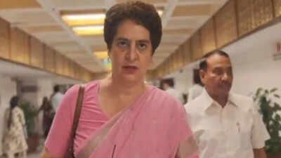 ‘If PM Modi respects Constitution, ensure FIR’: Priyanka Gandhi on Kharge stage ‘shuddhikaran’ row | India News