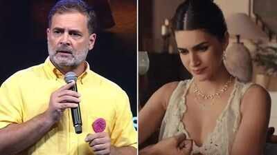 ‘What woman wears is her choice’: Rahul Gandhi backs Kriti Sanon over Raksha Bandhan ad row | India News