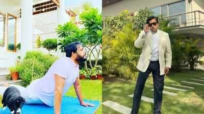 Ravi Kishan House: Inside Ravi Kishan’s Rs 20 crore Mumbai home with a terrace garden, view of the skyline, gym, temple, library, pets like Rottweiler, a Chihuahua and more | Hindi Movie News